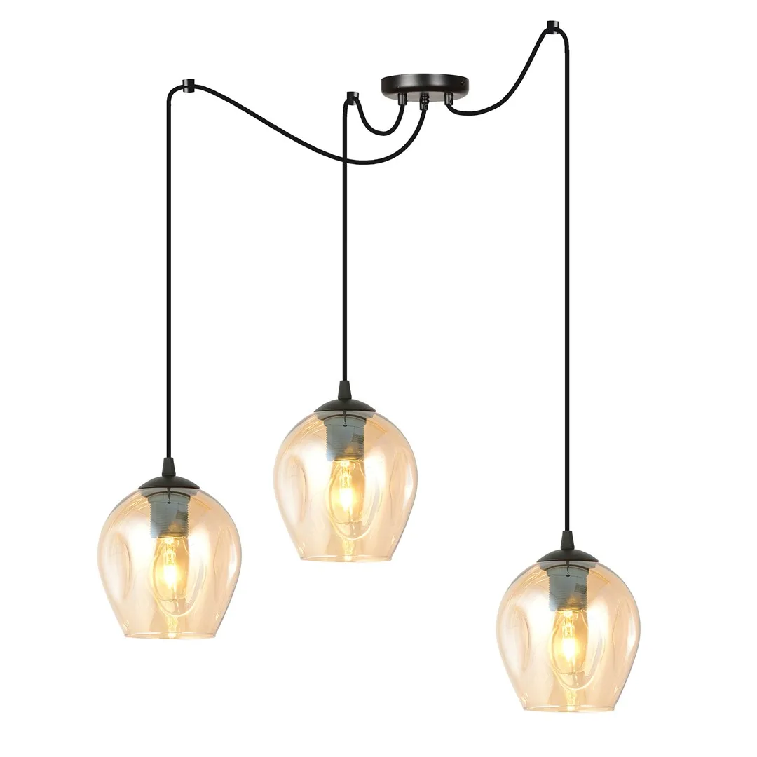 Emibig Lighting - Level 28cm - Taklampa - Amber