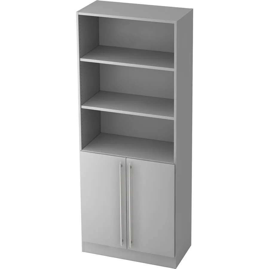Aktenschrank Office grau Holzwerkstoff B 80 cm H 200.4 cm