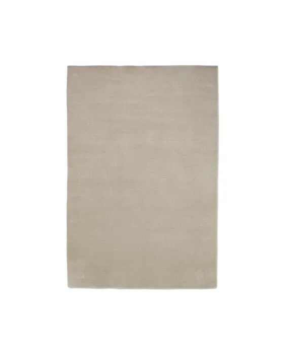 Solid tæppe beige