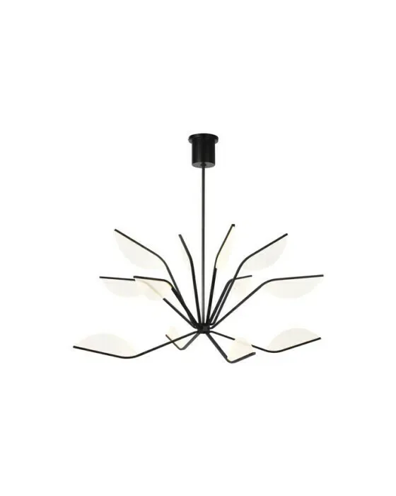 Belterra 48 Chandelier Matte Black