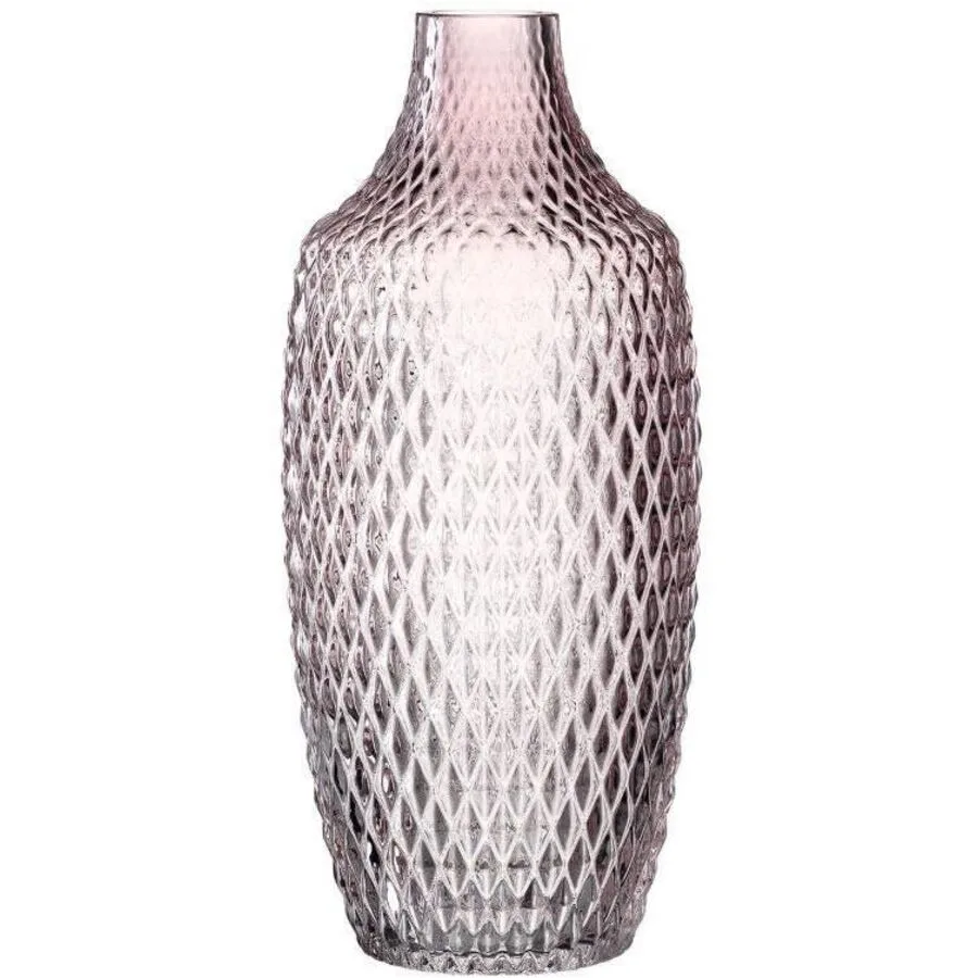 Vase Leonardo Rosa Glas 30 cm