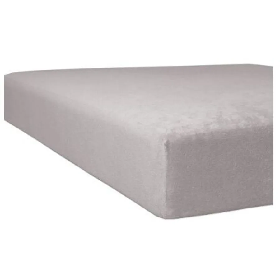 Living Home Fixleintuch Nicky platin Baumwolle/Polyester 100 x 200 cm - Material: 80% Baumwolle 20% Polyester