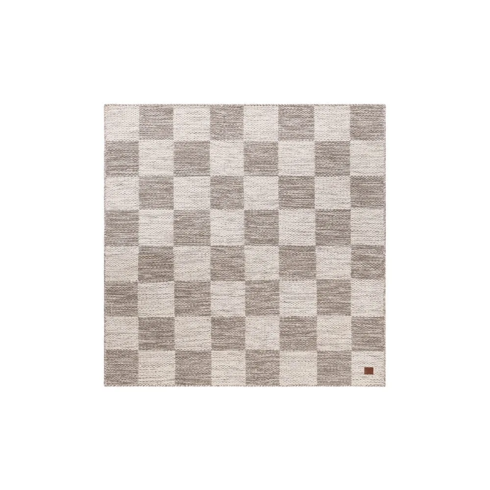 Ullmatta Chessie Kvadrat - 300x300 cm, Grå