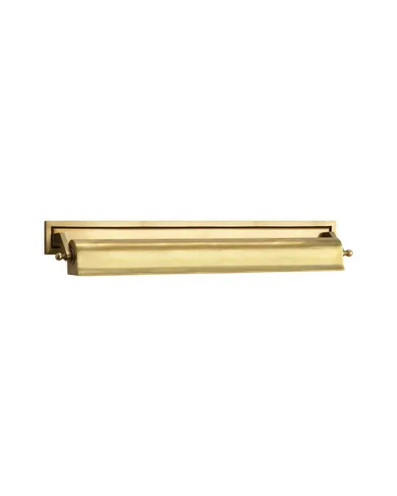 Library 22" Picture Light Antique Brass
