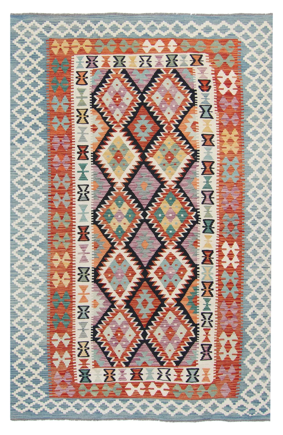 Orientalsk kelimteppe 246 x 164 cm (Størrelse: 246 x 164 cm)