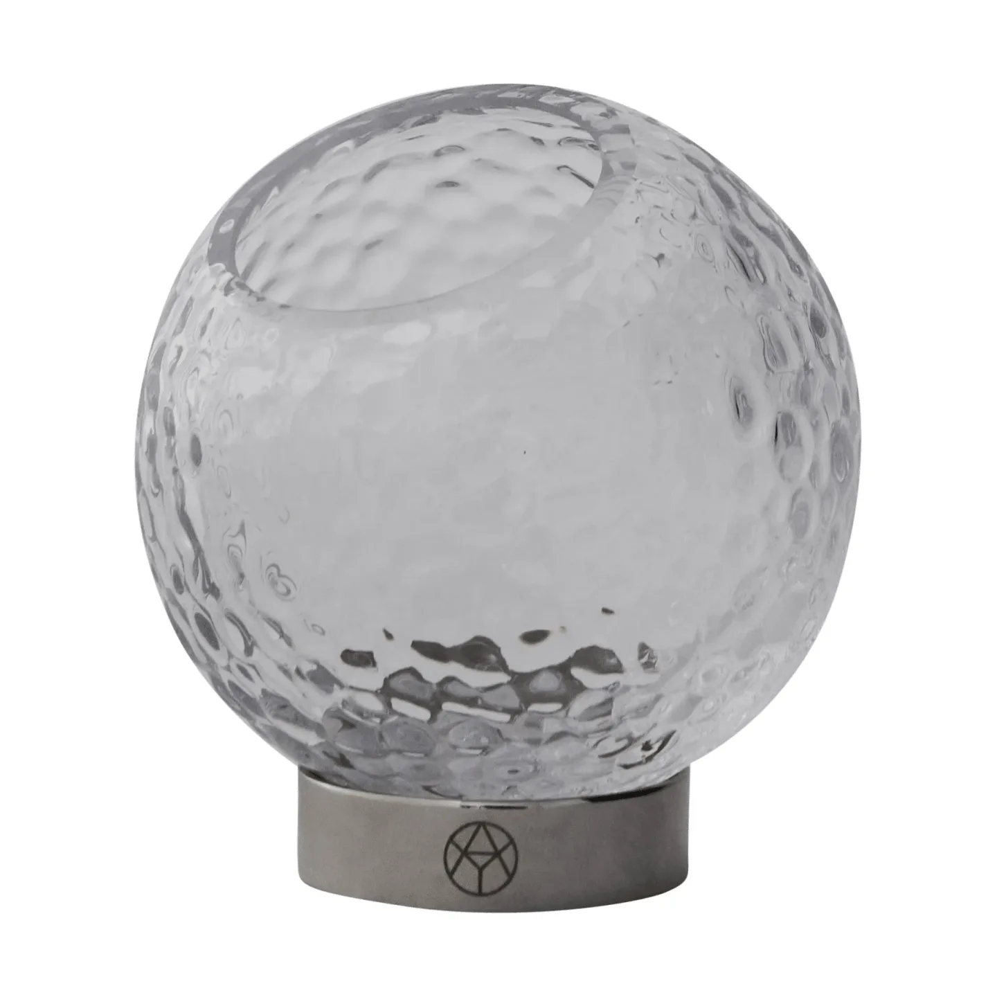 AYTM Globe bubbles Vase Ø10 cm Clear