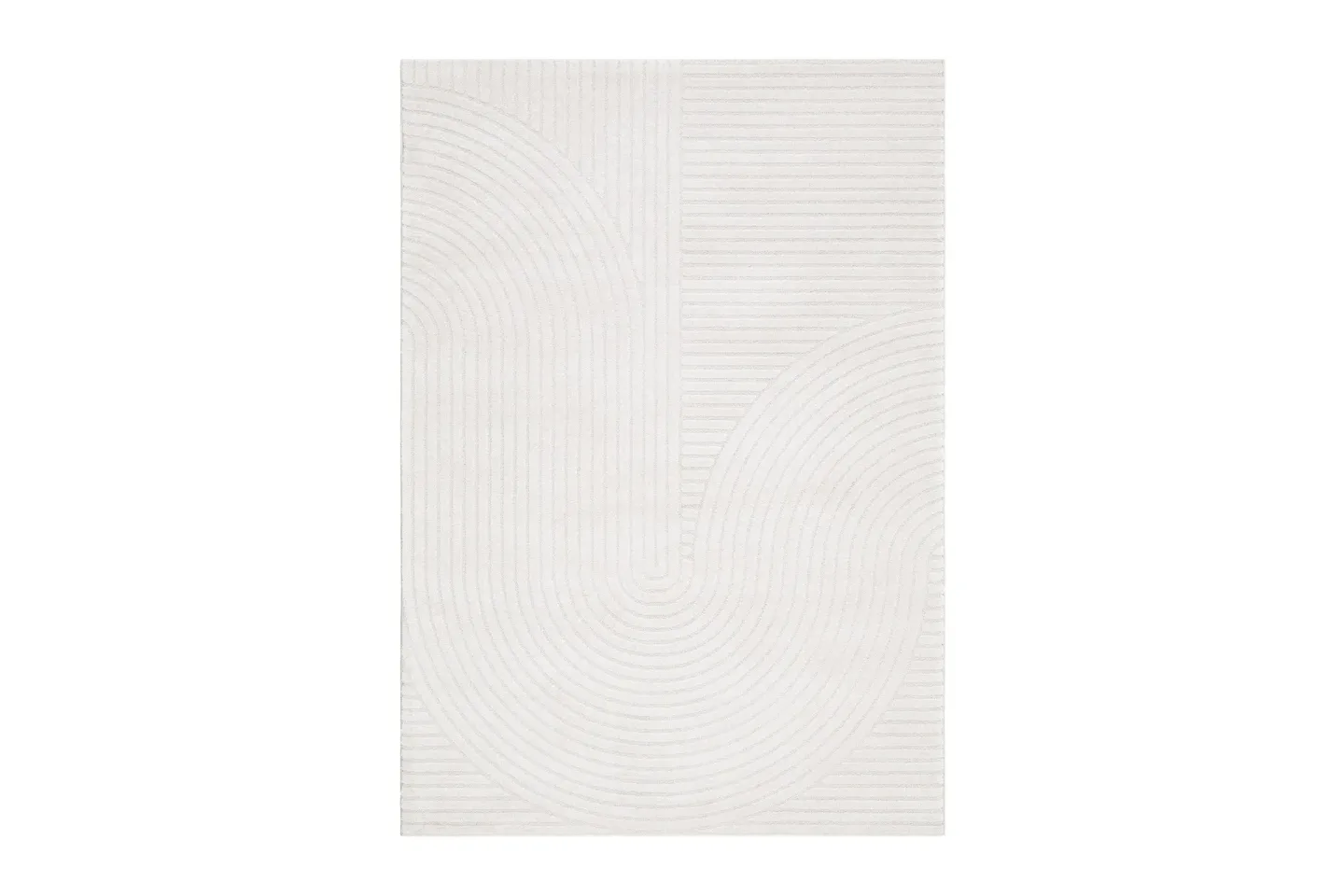 Bella Wiltonmatta 160x230 cm Rektangulär - Vit