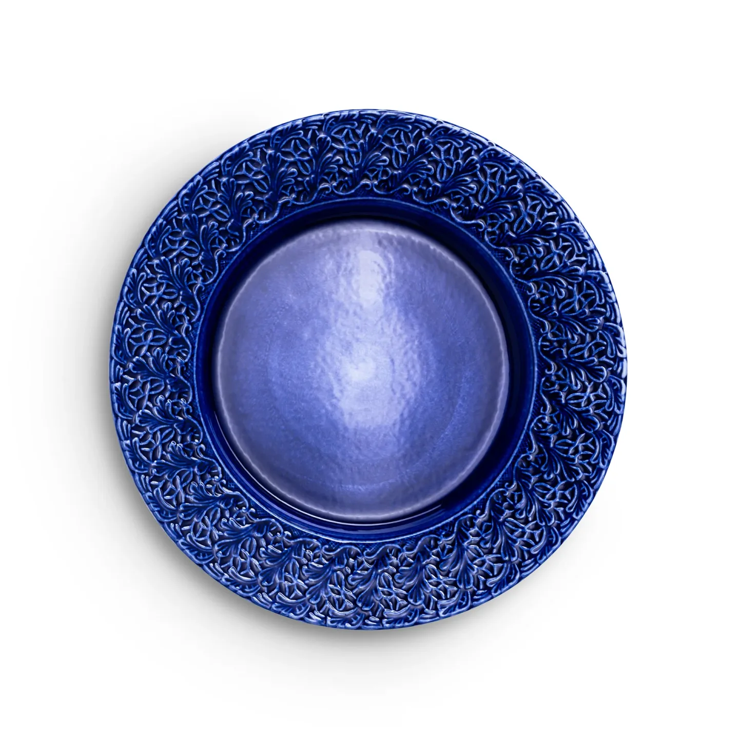 Mateus Lace Teller 32cm Blau
