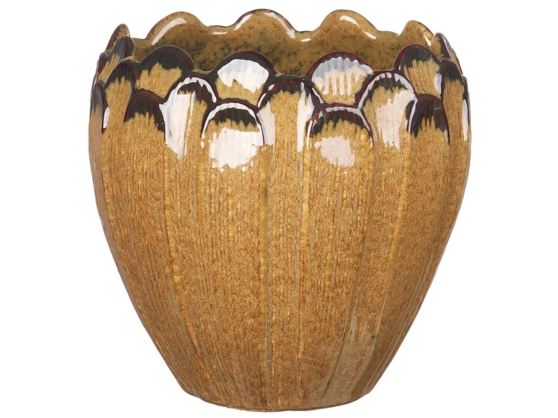 Vase DONYA 17.5x17.5x16cm sand