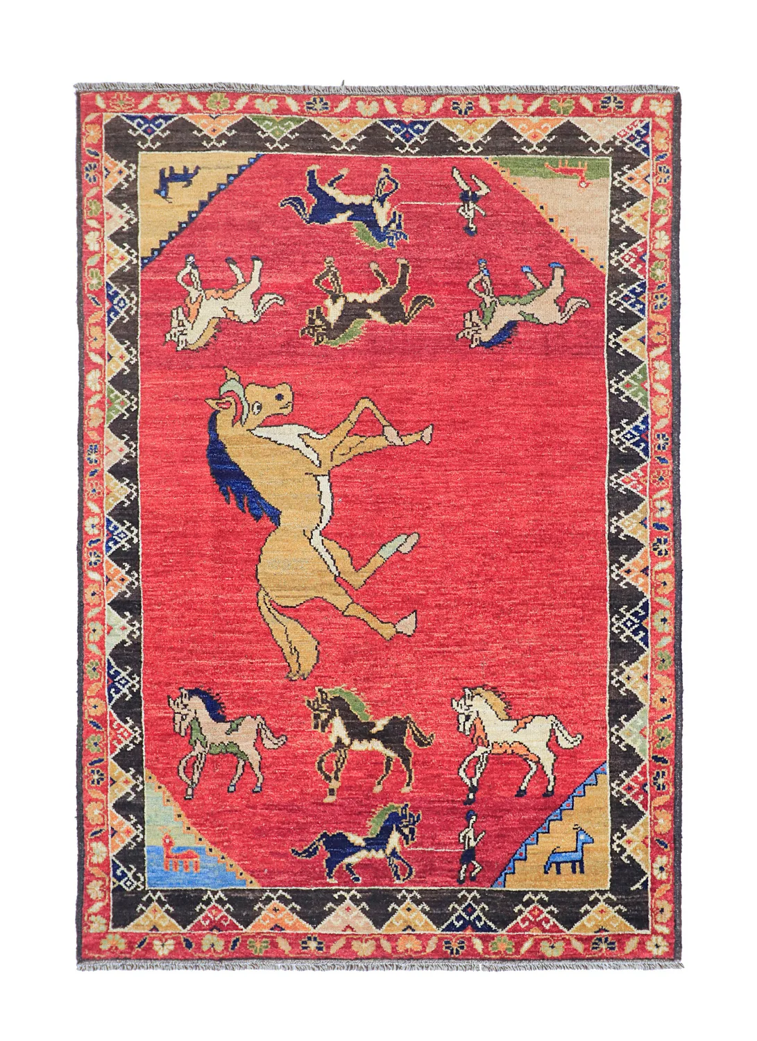 Orientalsk Teppe - Tribal Hand Knotted - 144 x 220 cm (Størrelse: 144 x 220 cm)
