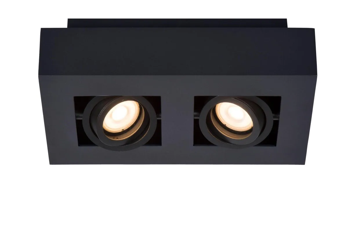 Lucide - Xirax 2 - Spotlight - Svart