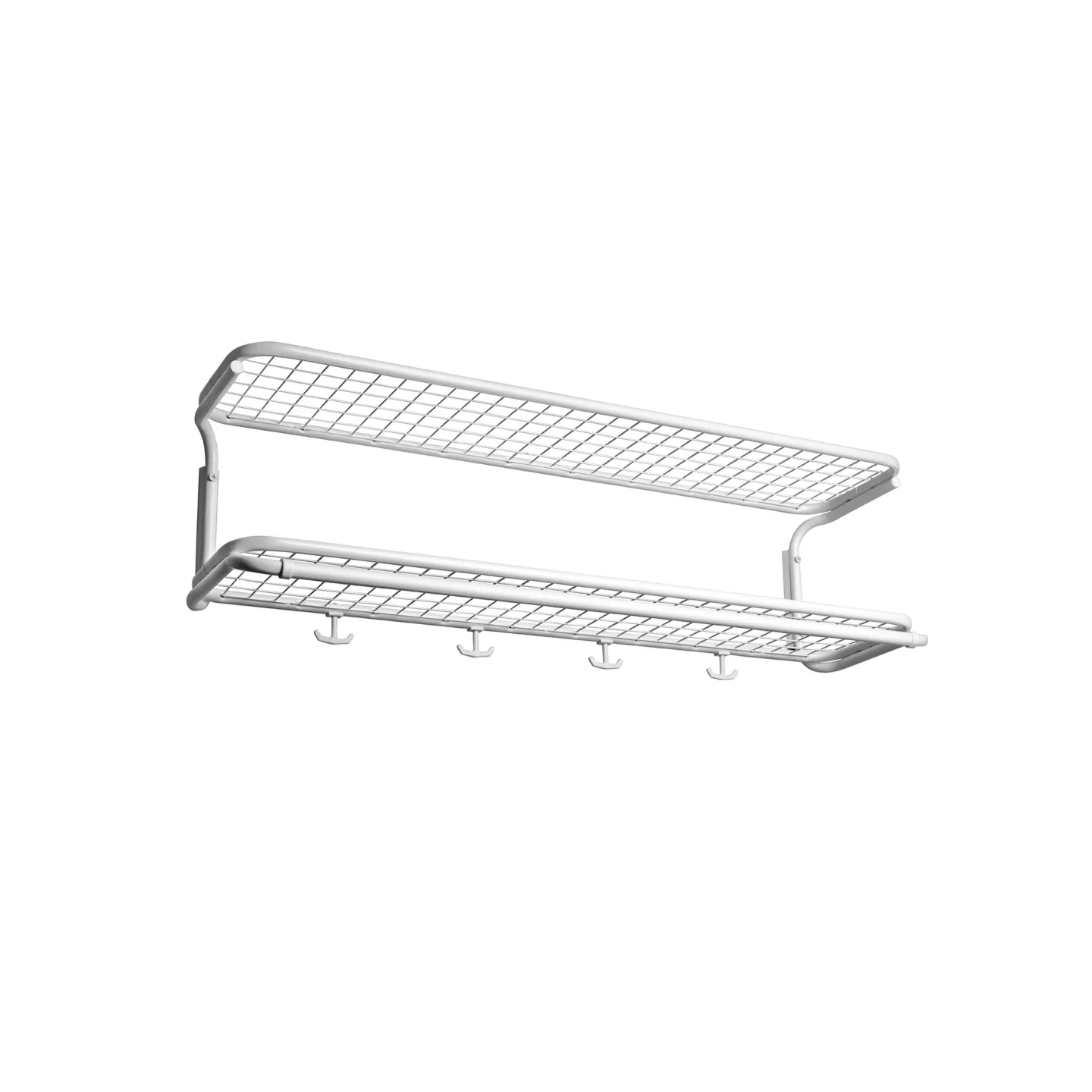 Essem Design - Classic 650 Hatthylla Vit/Vit, 60 cm - Hatthyllor och skohyllor - Gunnar Bolin - Vit - Metall/Plast