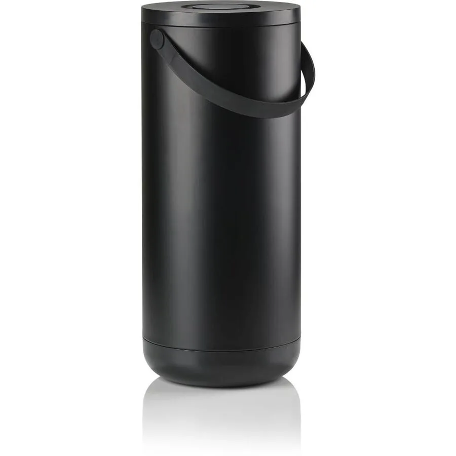 Abfalleimer Zone Denmark schwarz Kunststoff D 28 cm 35 l