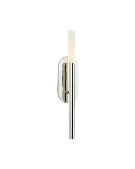 Rousseau Medium Bath Sconce Polished Nickel