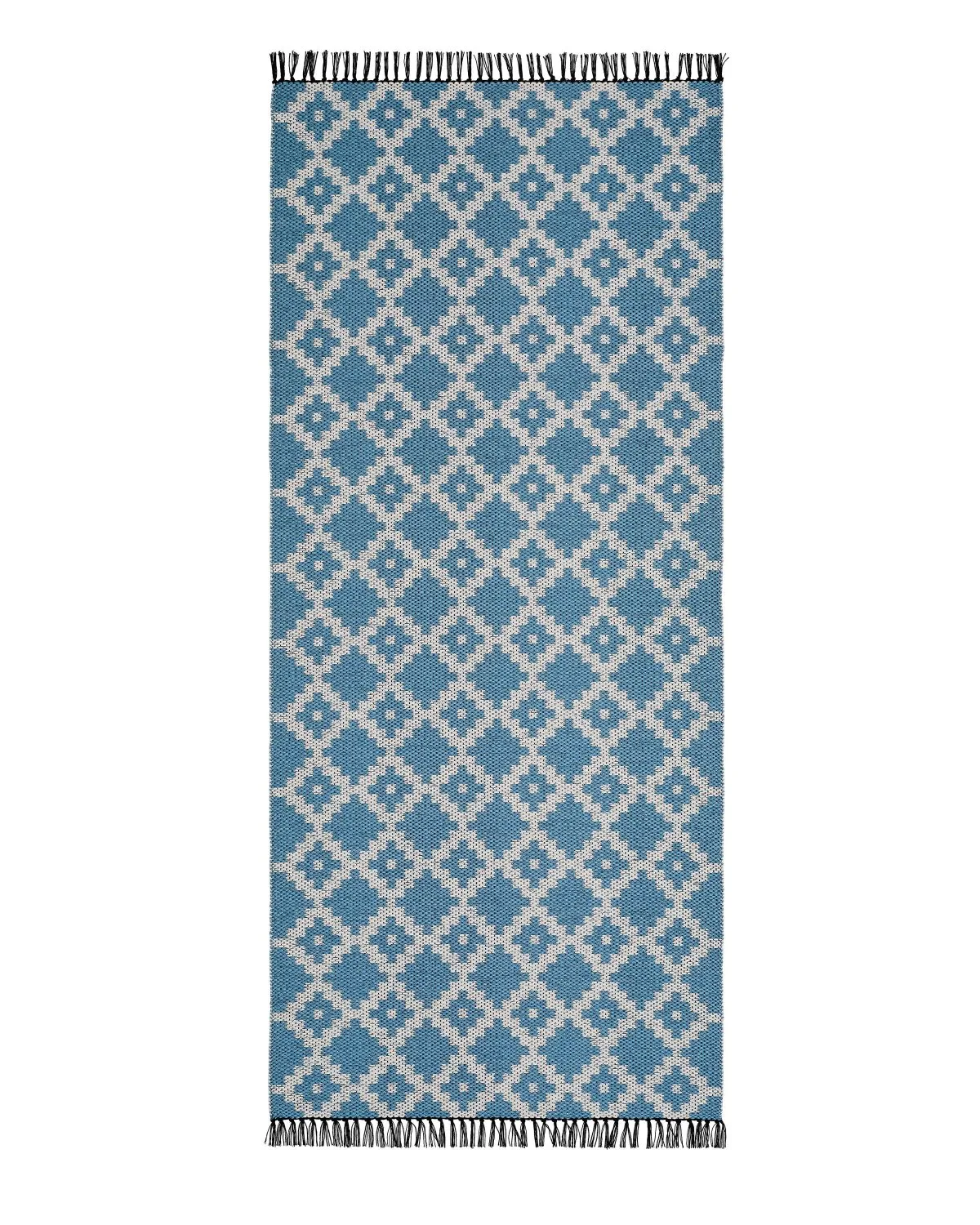 Plastmatter - Horredsmattan Leia (blå) (Størrelse: 170 x 250 cm)