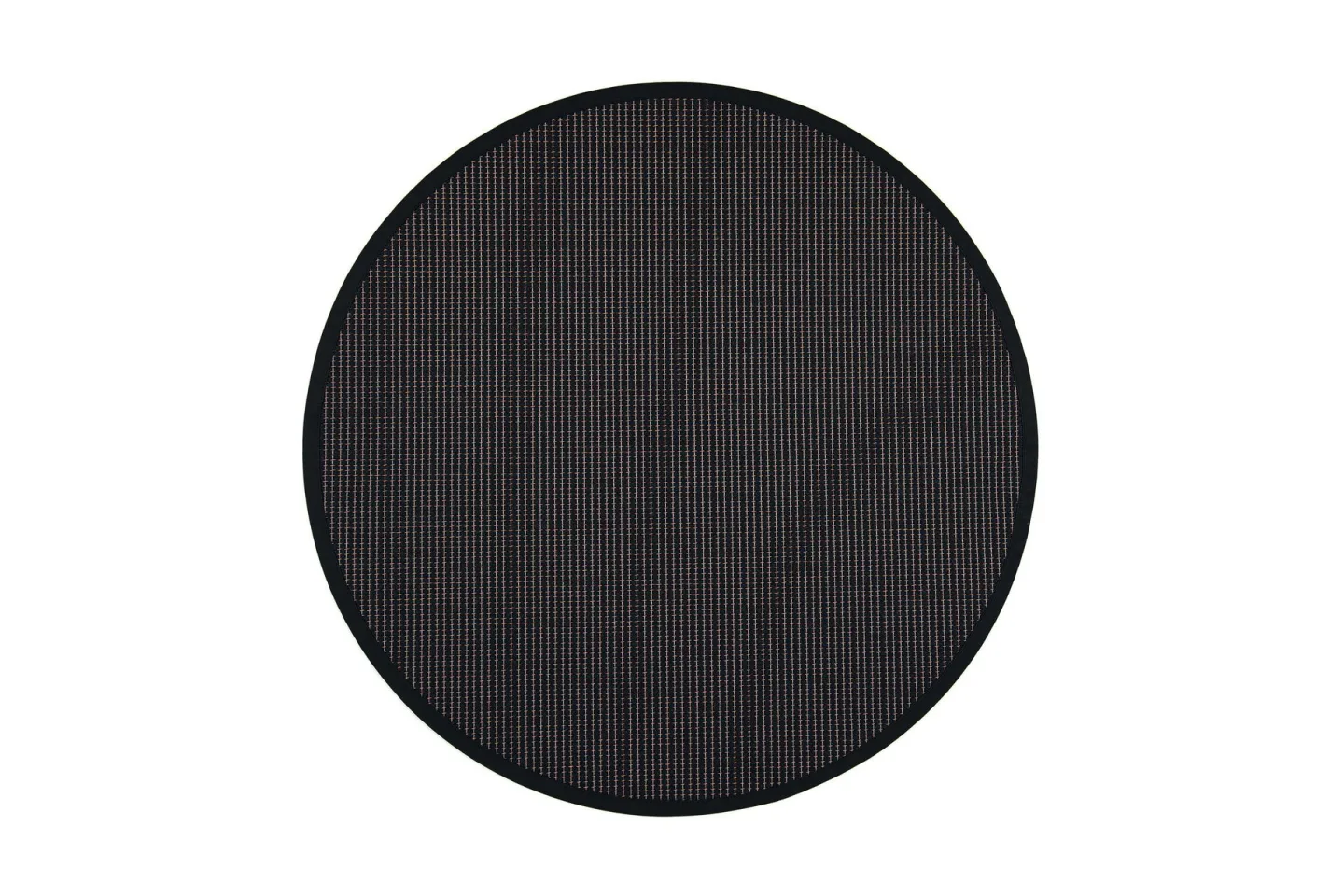 Lyyra Matta Rund 200 cm Svart - Vm Carpet