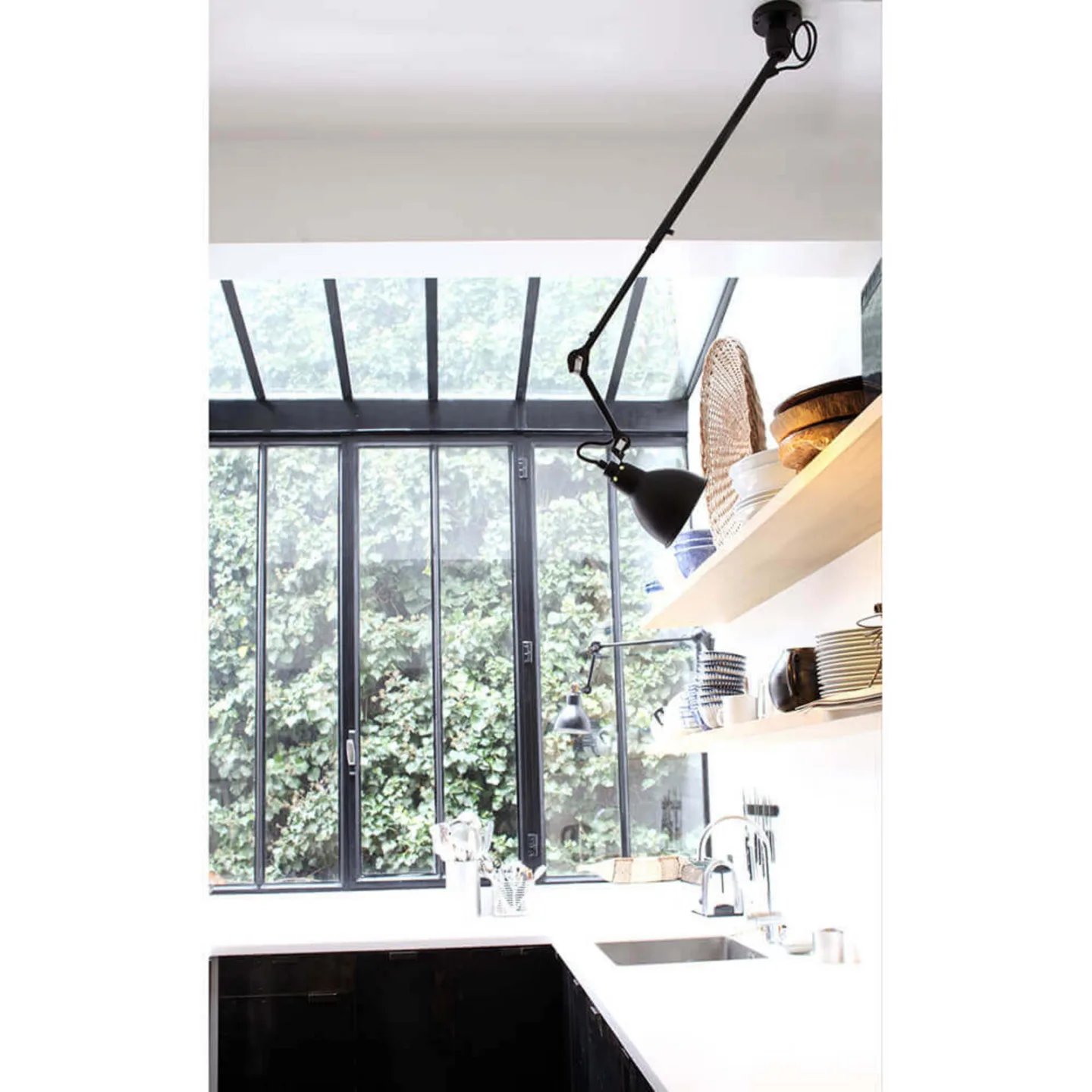 302 Loftlampe Sort - Lampe Gras - Stue - Metal