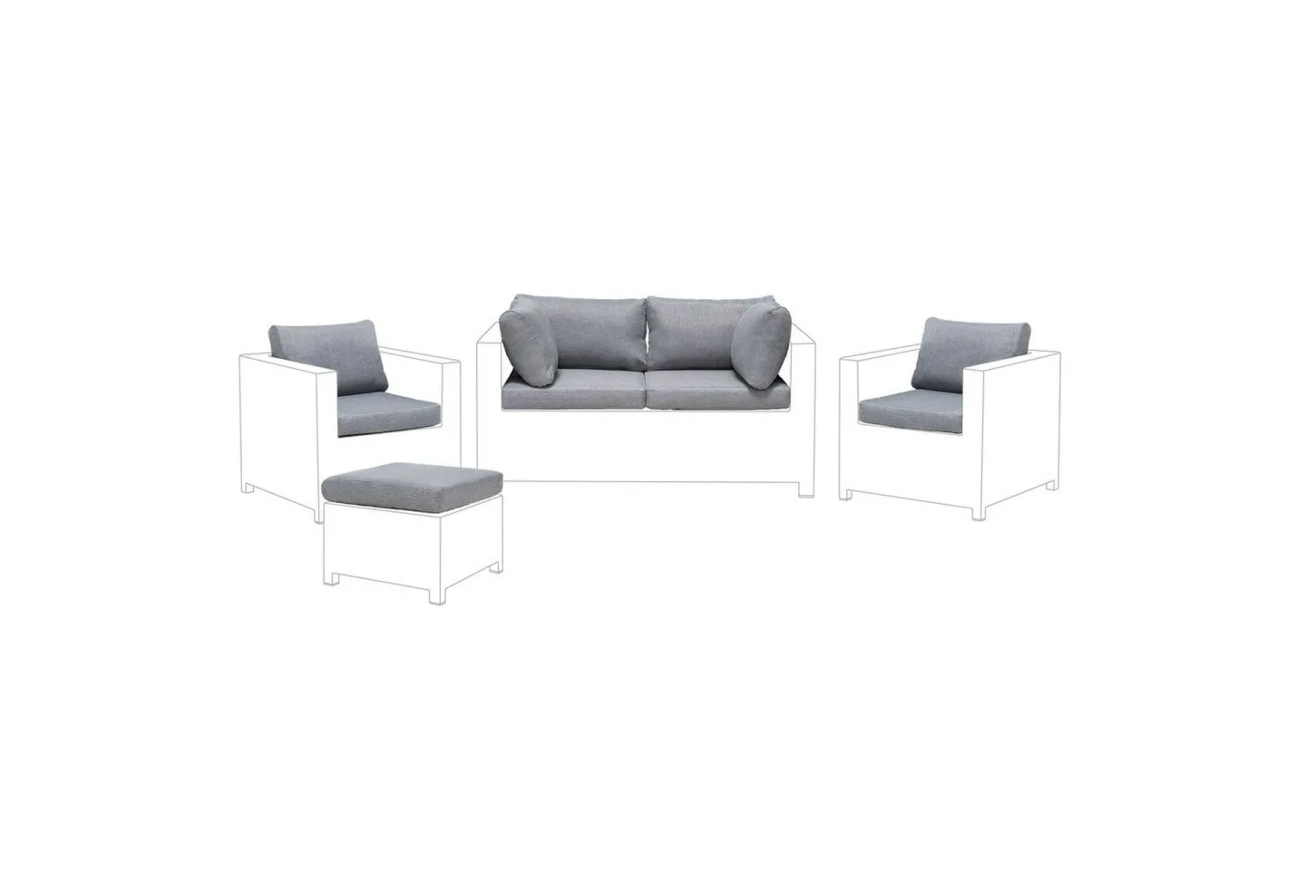 Kuddfodral Milano -