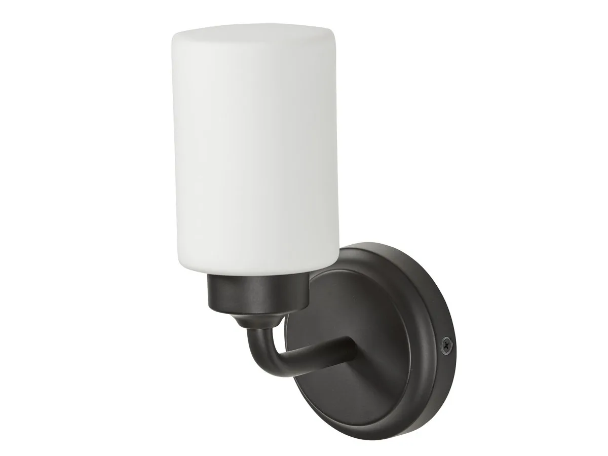 Armaturhantverk - Boda 22cm - Badrumslampa - Svart