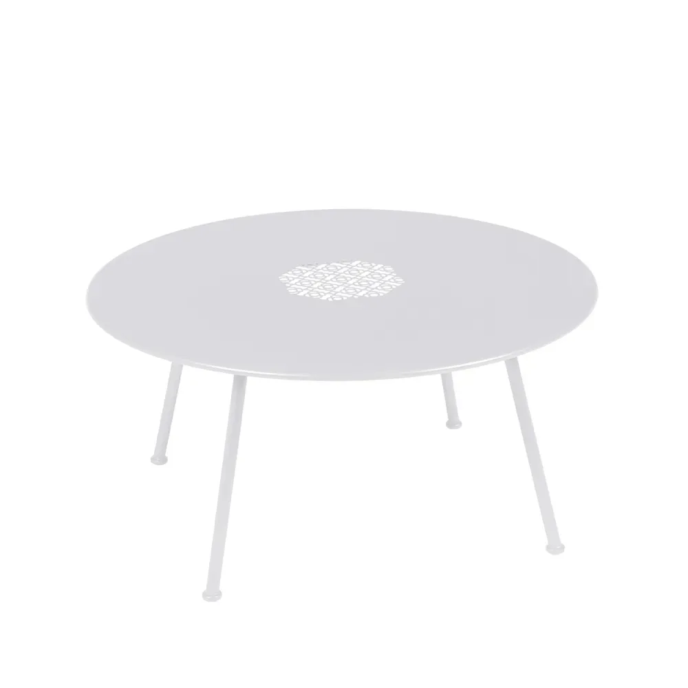 Fermob Lorette bord lågt Cotton white (vit)