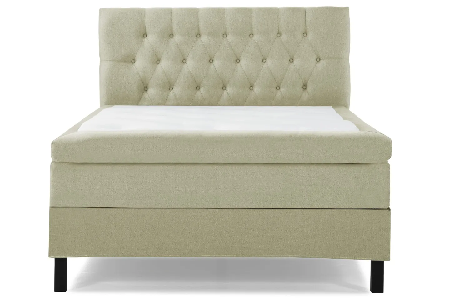 Lucky Sängpaket 140x200 LatexDiamant Sänggavel Grön - Grön