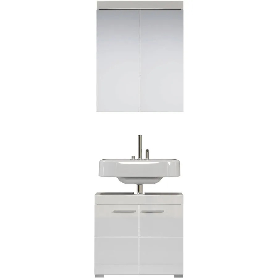 Badezimmer-Set Clairo weiss Holzwerkstoff B 60 T 34 H 190 cm