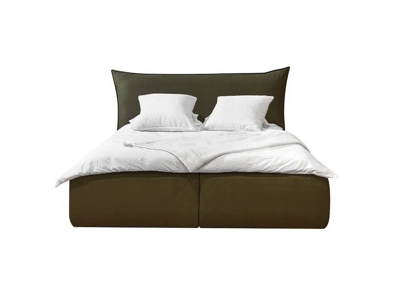 Kastenbett BOBOCHIC JADE 160x200cm samt grün