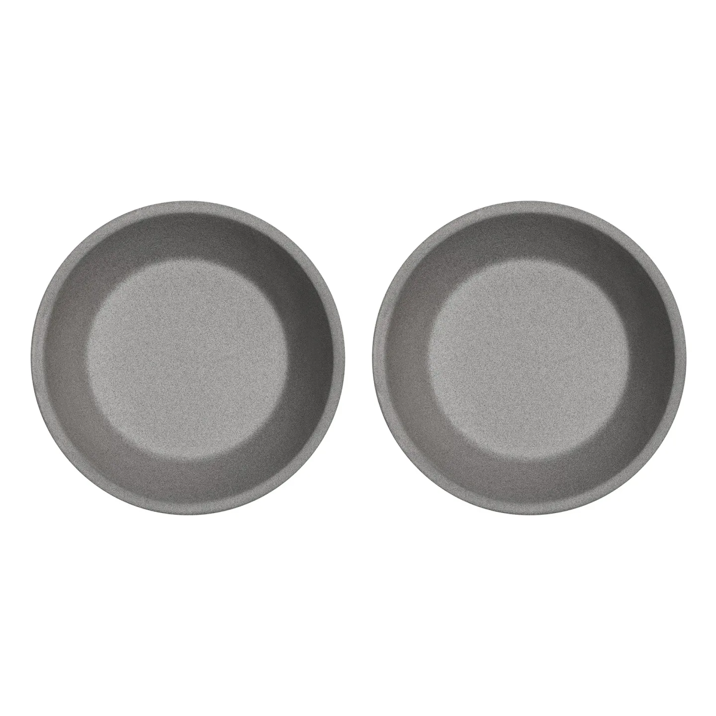 OYOY Yuka tiefer Teller Ø19cm 2er Pack Stone