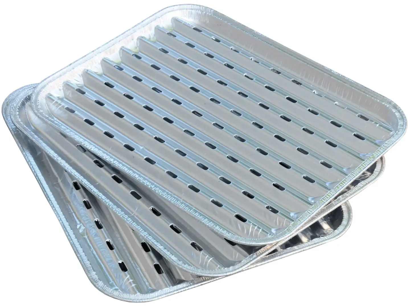 Blaser und Trösch Zubehör Alu-Grillschalen 10er Set Grau | Schubiger Möbel