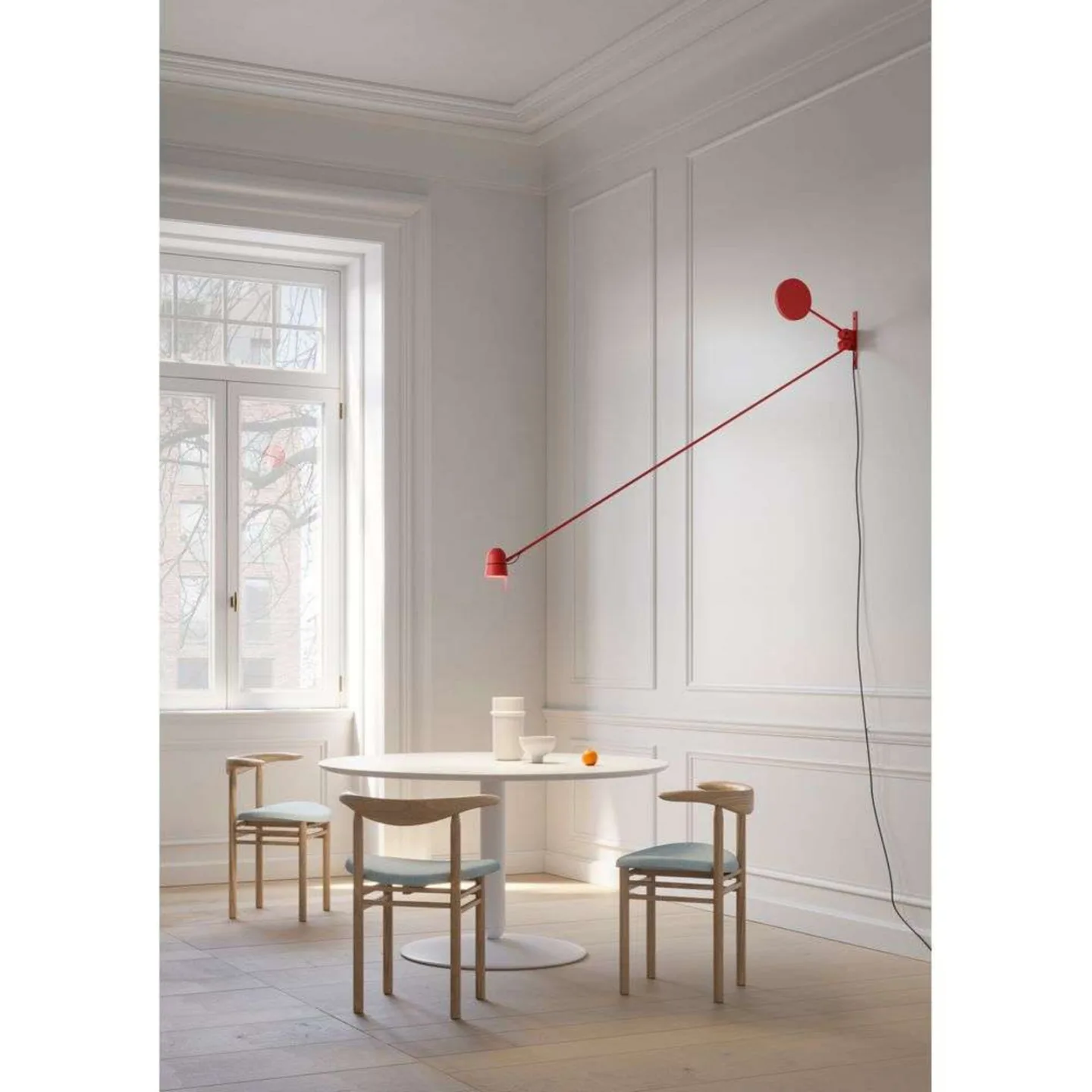 Counterbalance Vegglampe Red - Luceplan - Stue - Metall