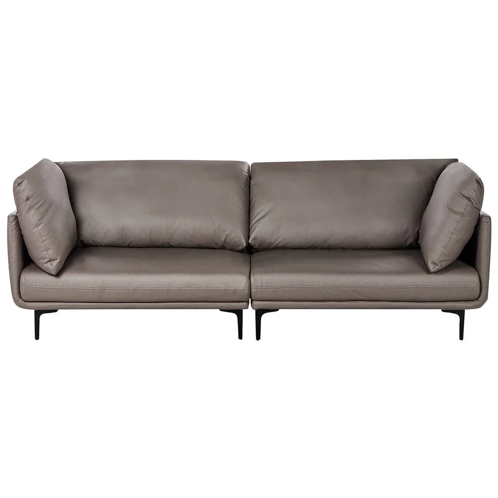 3-sits soffa Revsnes - Brun, Svart