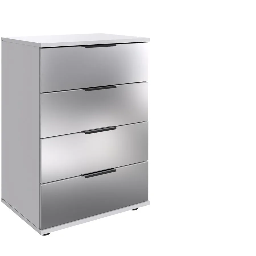 Nachttisch Metac Weiss Holzwerkstoff 52 cm