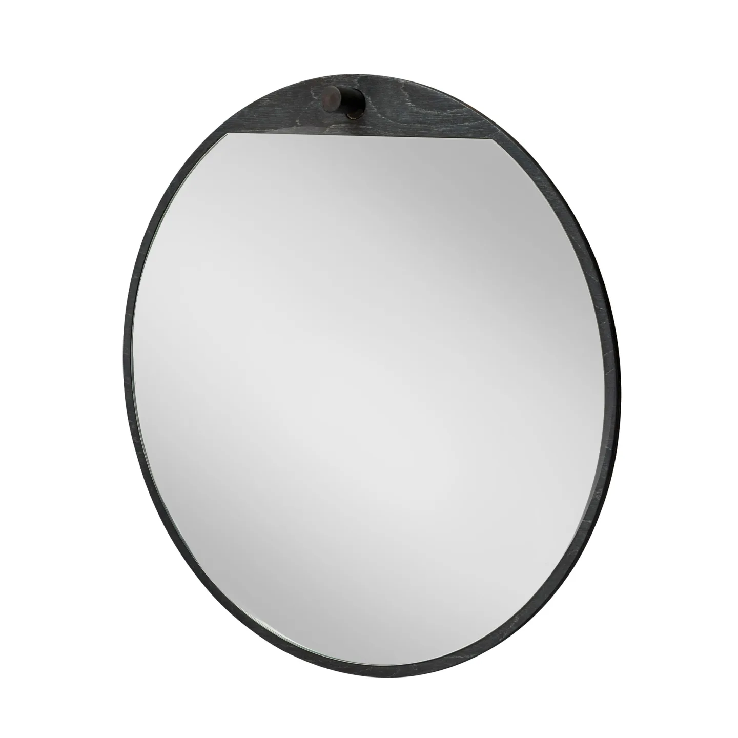 Essem Design - Tillbakablick Spegel Ø50 cm Svart - Väggspeglar - Bedow - Svart