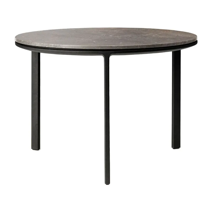 Vipp Vipp423 soffbord marmor Ø60x40,5 cm Grey