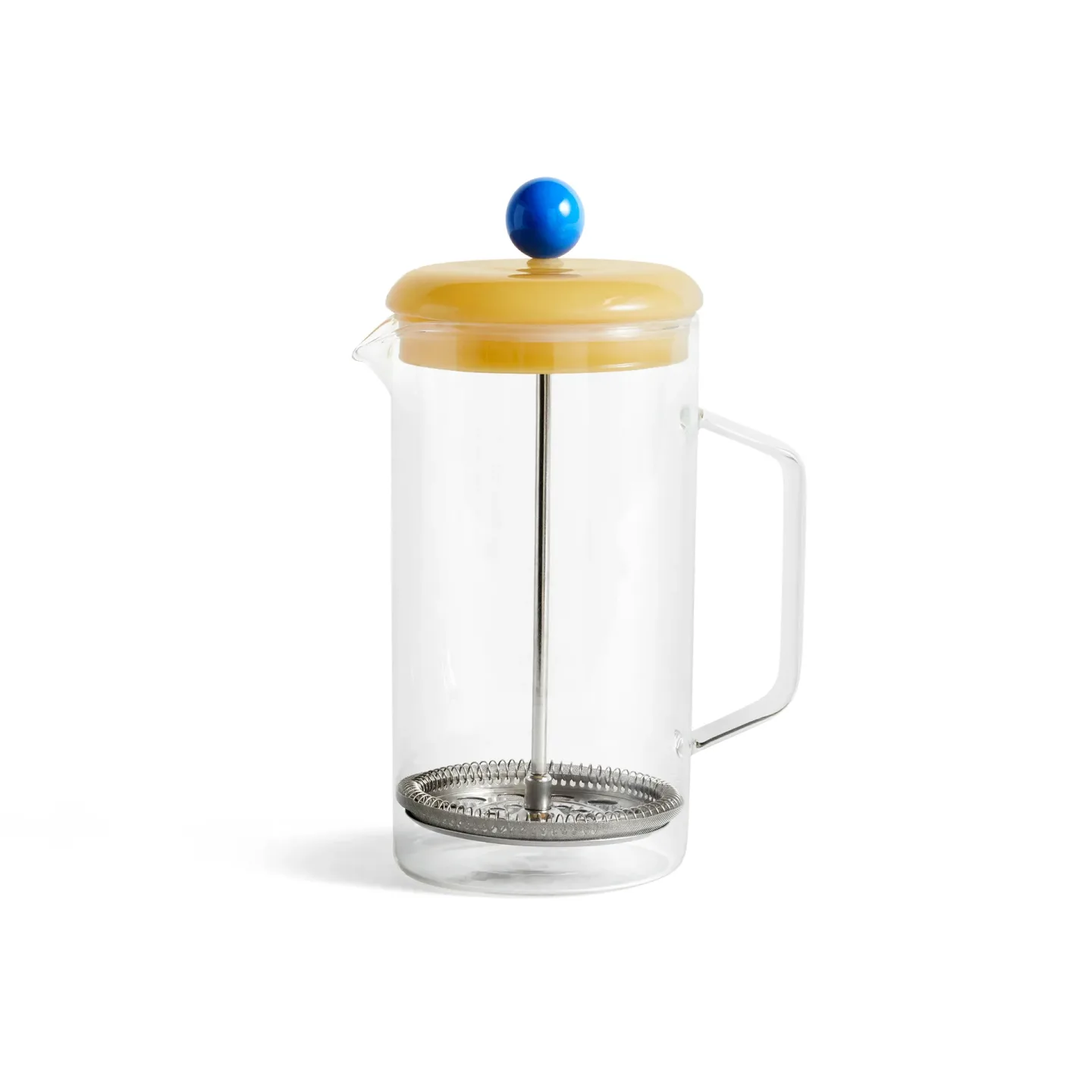 HAY French Press Brewer Stempelkanne 1 Liter Clear