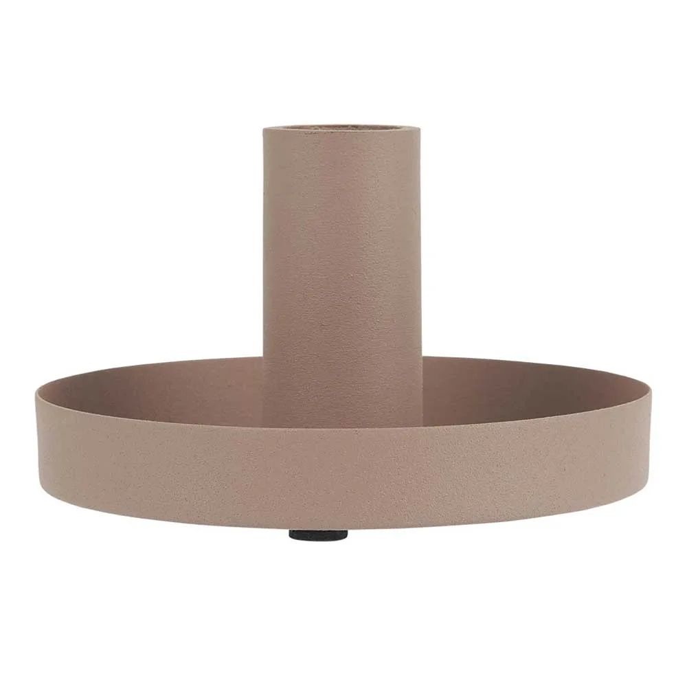 Industriell Ljusstake Gammelrosa Ø 11 cm