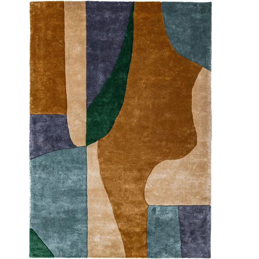 Teppich Palora MEHRFARBIG Anderes Muster 100% Viskose 160 x 230 cm