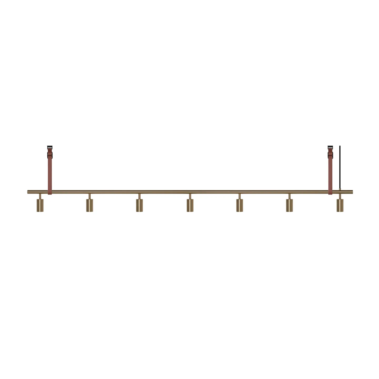 Rubn - Long John 7 Brass / Brown leather - Takkronor - Niclas Hoflin - Guld