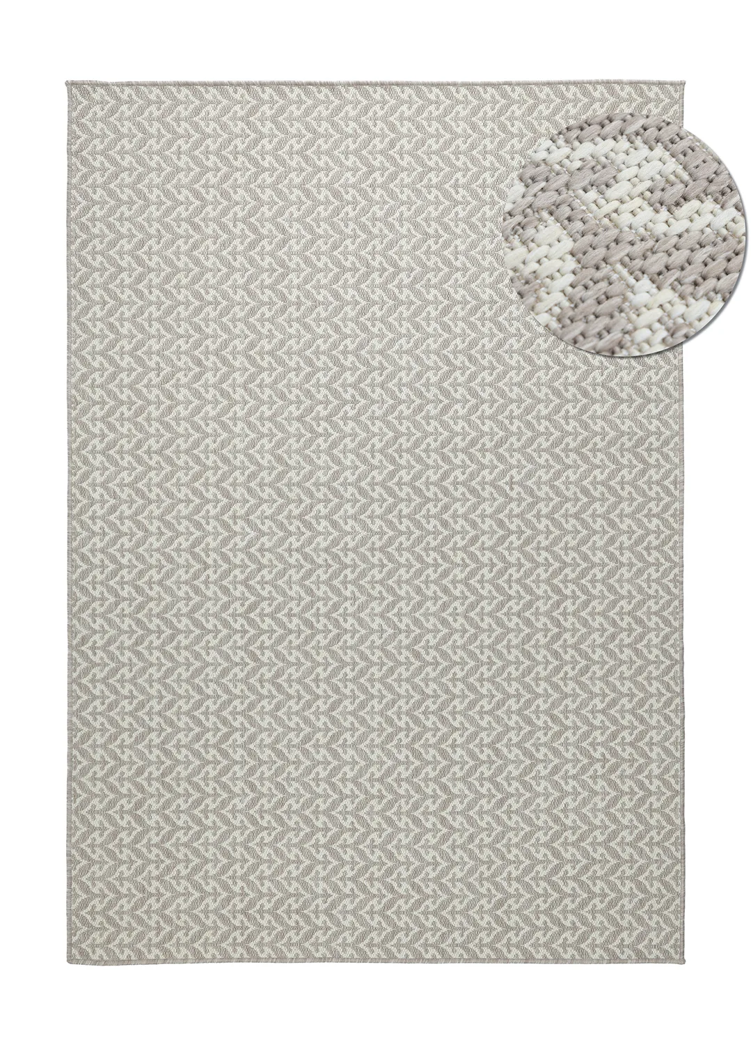 Innendørs/Utendørs tepper - Sfax (taupe) (Størrelse: 240 x 340 cm)