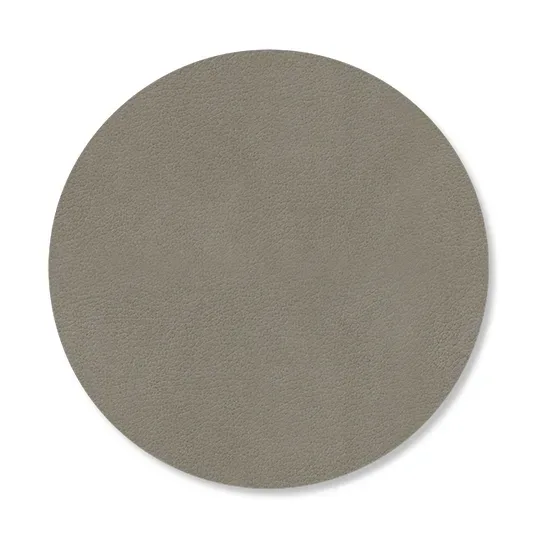 LIND DNA Nupo Glasuntersetzer circle Flint grey