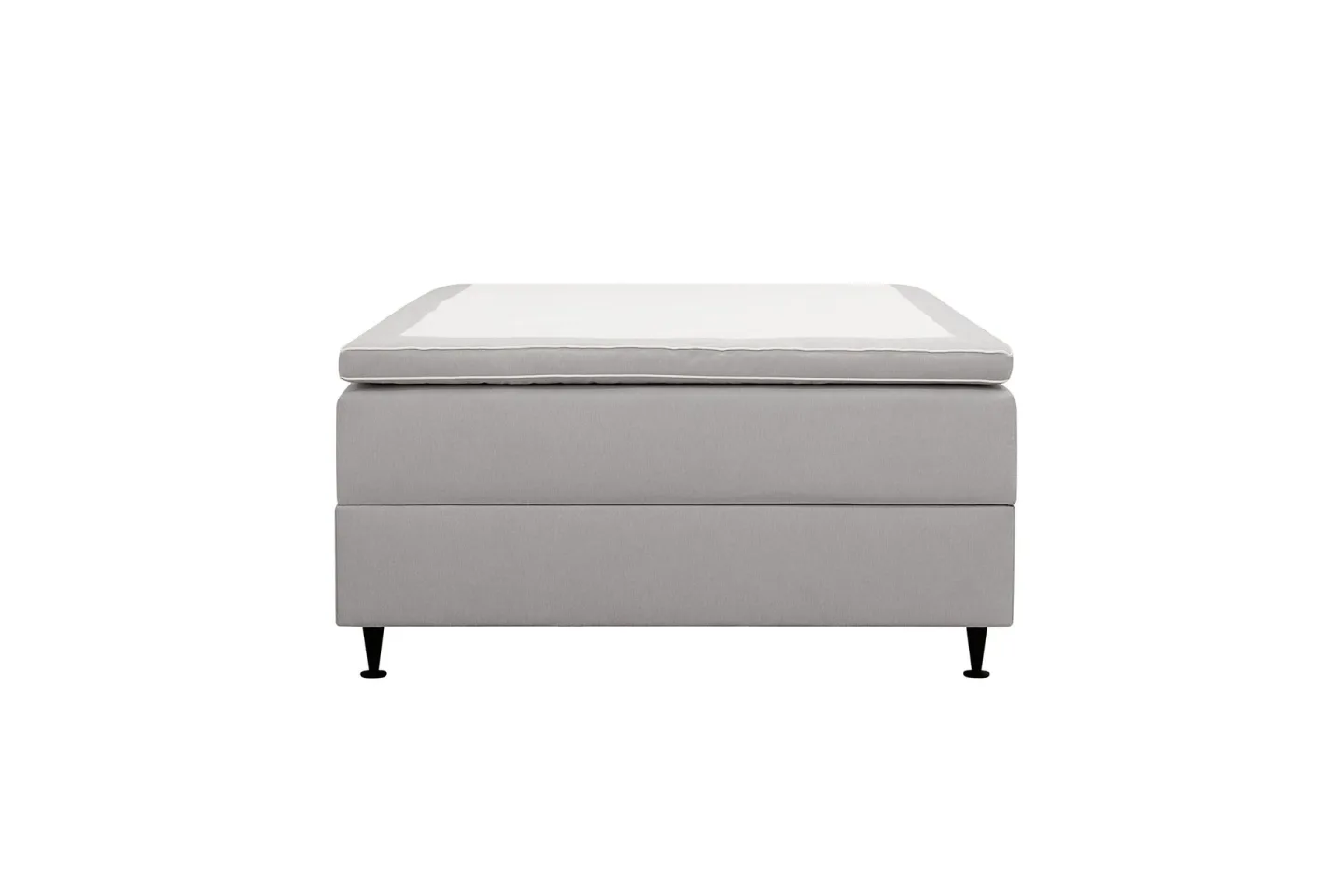 HVILA Plus Kontinentalsäng med Förvaring 140x200 cm - Grå