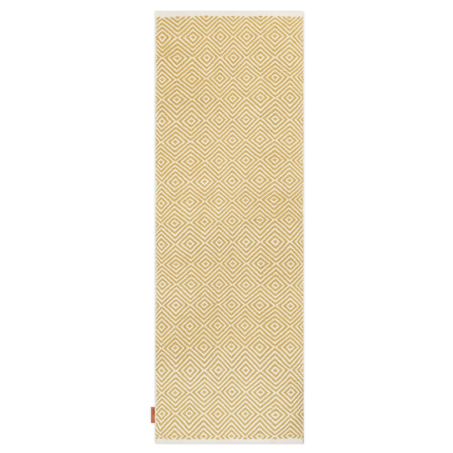 Formgatan Diamond matta 70x200 cm Yellow