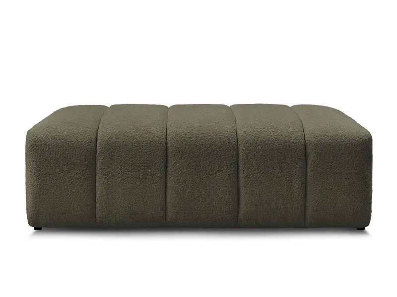 Hocker BOBOCHIC ANNECY 70x140x45cm boucle-stoff grün