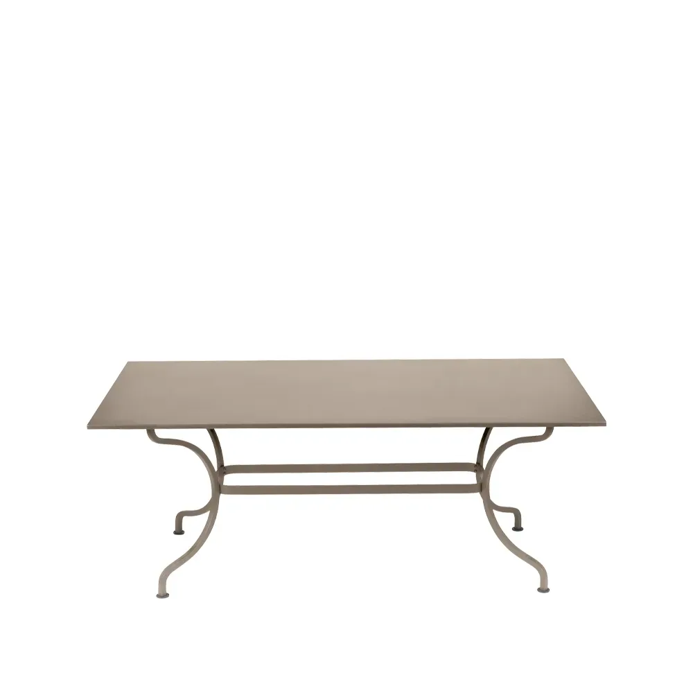 Fermob Romane bord rektangulärt Nutmeg (beige)