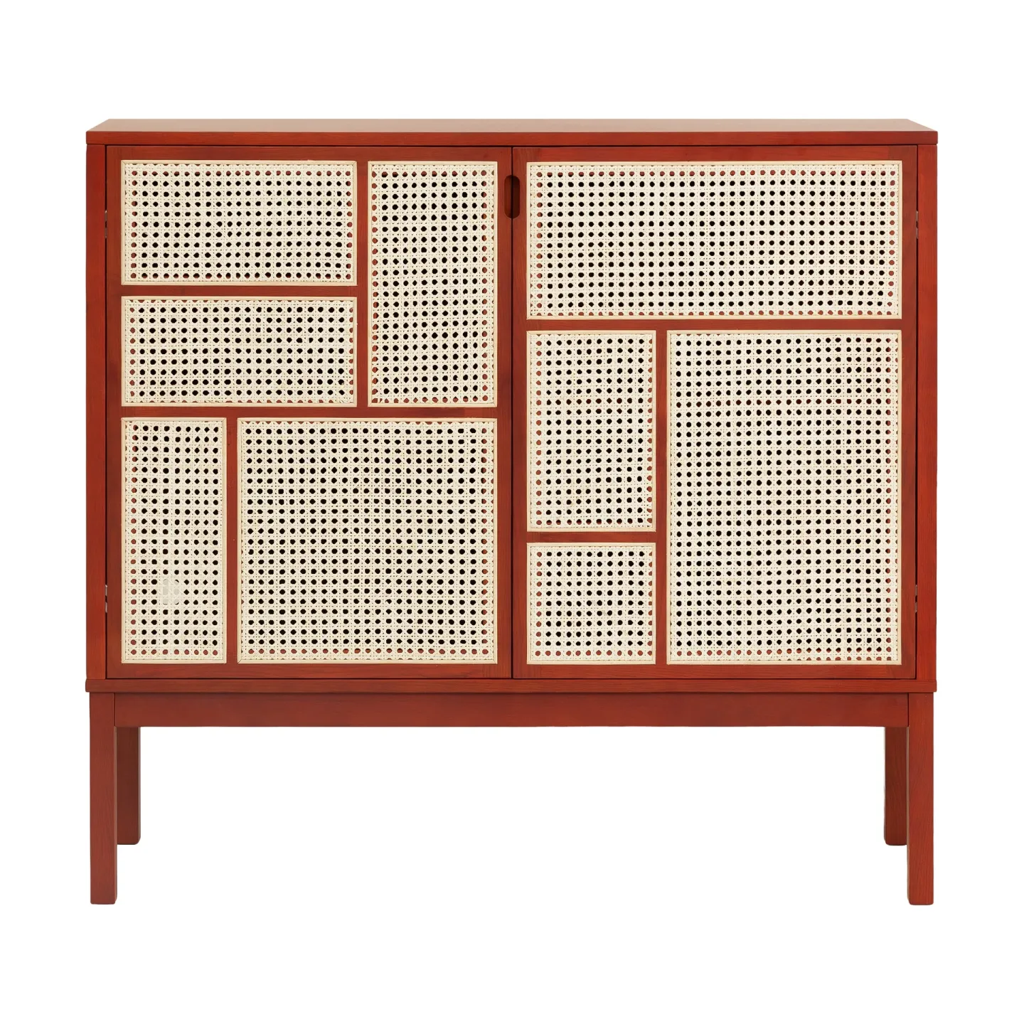 Design House Stockholm Air sideboard Red, 120x110 cm, med ben