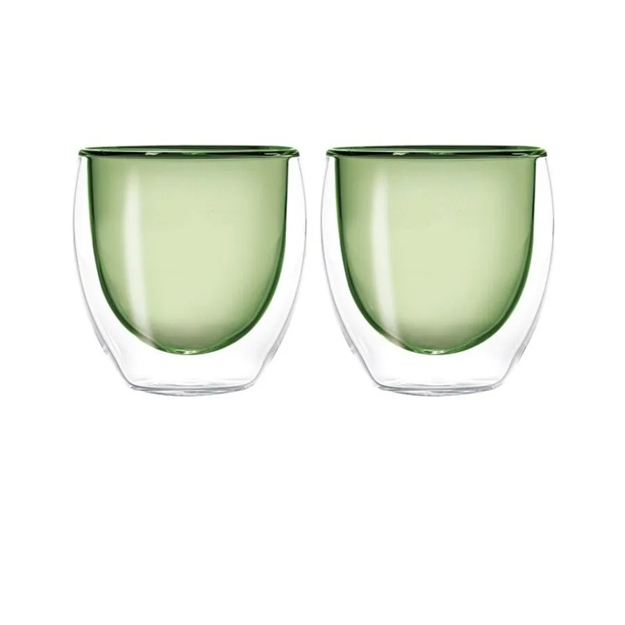 Espressotassen-Set Easy Life Grün Glas