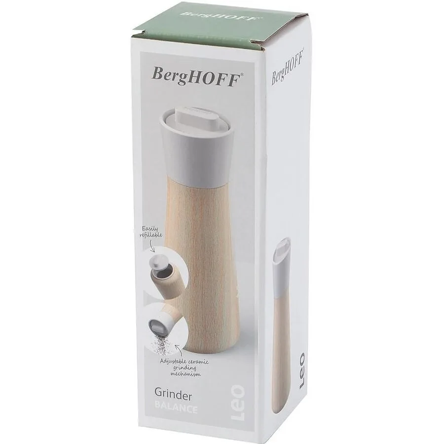 Gewürzmühle BergHOFF Beige Holz H 20.8 cm