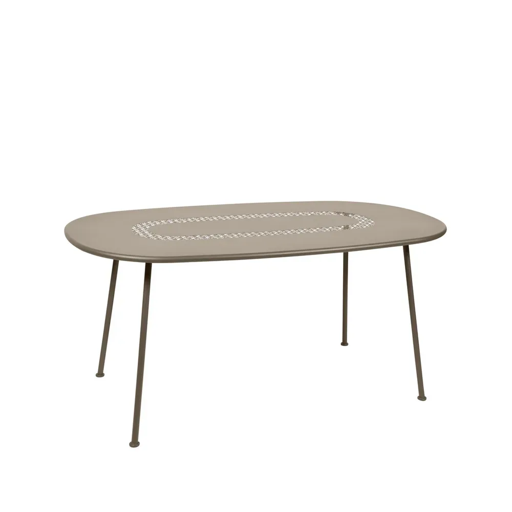 Fermob Lorette bord ovalt Nutmeg (beige)