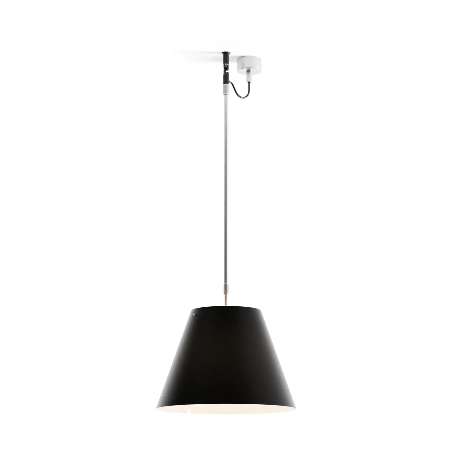 Luceplan Costanza D13 s pendel liquorice