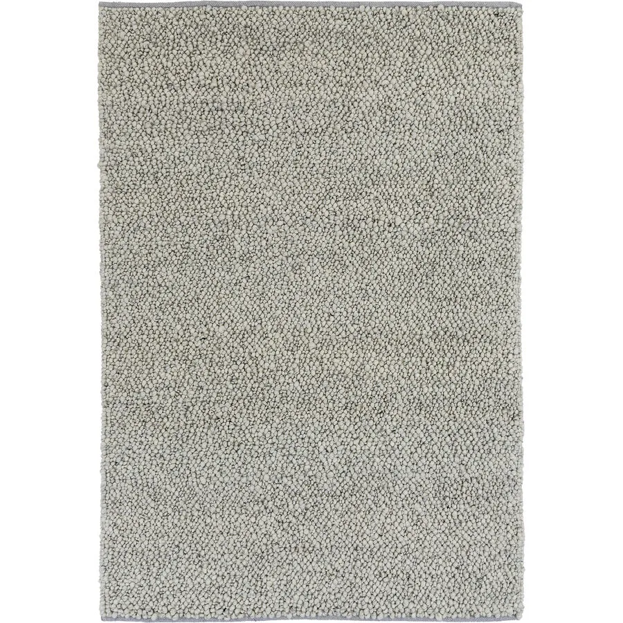 Teppich Kenai Beige, Grau Gefleckt/Meliert Wolle, Baumwolle, Polyester, Viskose 160 x 230 cm